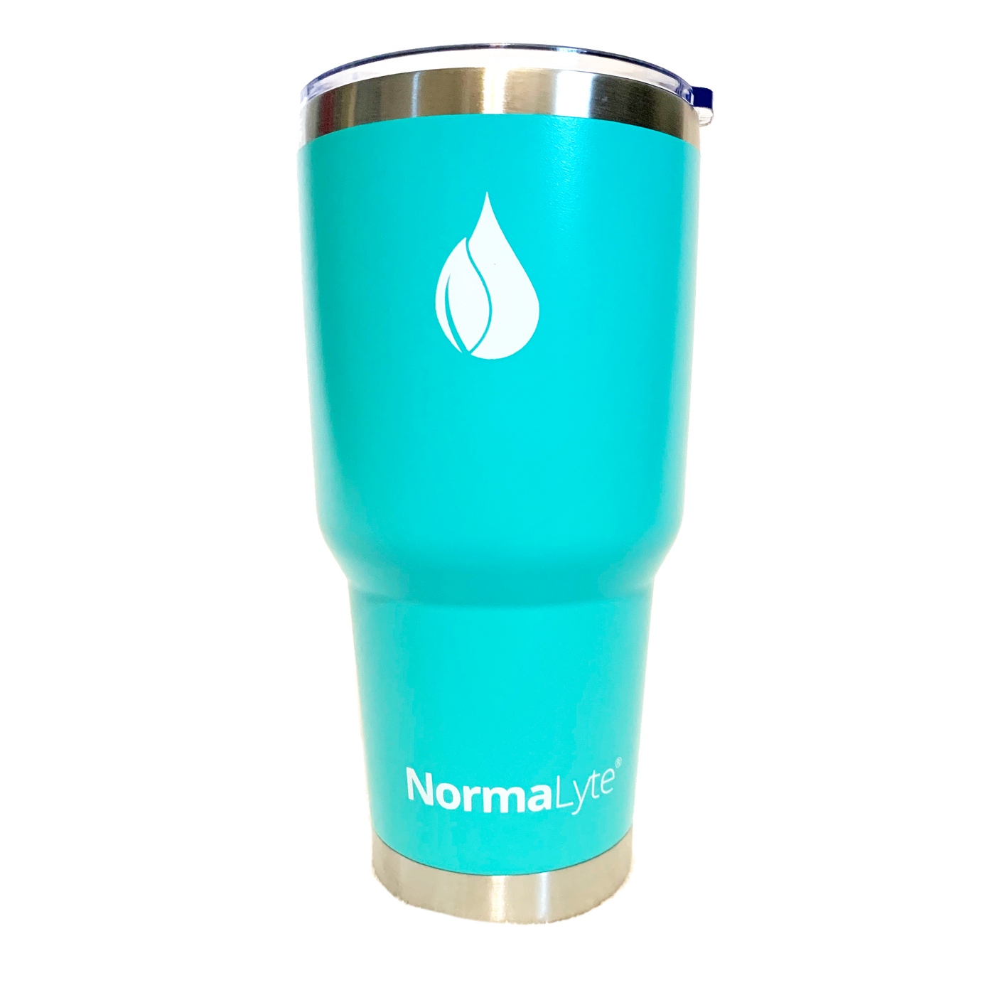 NormaLyte 30oz Tumbler - Stainless Steel and Vacuum Insulated w/ Two Metal Straws Included