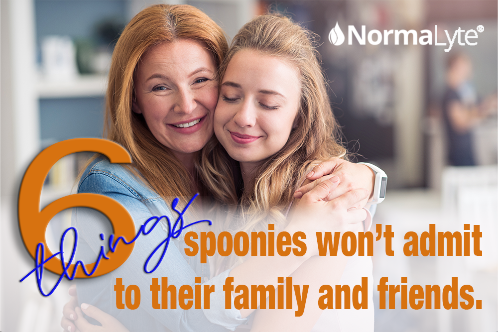 6 Things Spoonies Won’t Admit to Their Family and Friends | NormaLyte Oral Rehydration Salt ORS Electrolyte Powder