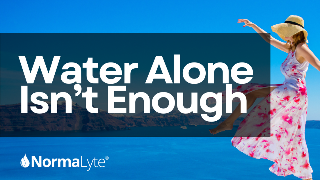 Water alone isn't enough