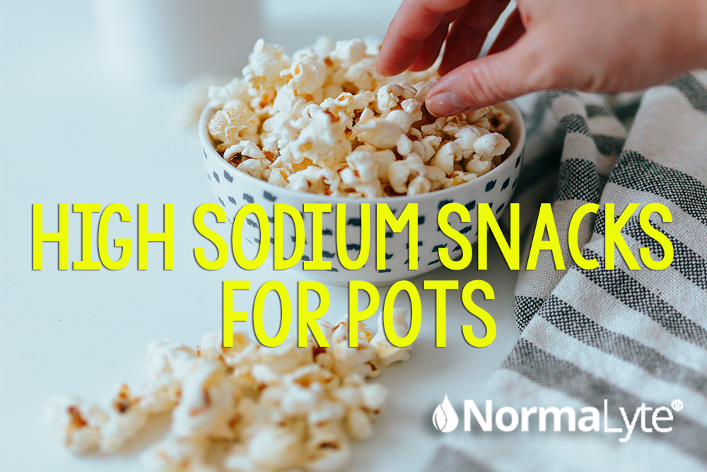 High Sodium Snacks for POTS | NormaLyte ORS Oral Rehydration Salt Electrolyte Powder