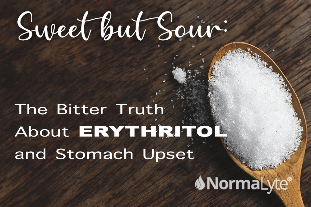 Sweet but Sour- The Bitter Truth About Erythritol and Stomach Upset | NormaLyte ORS Electrolyte for POTS