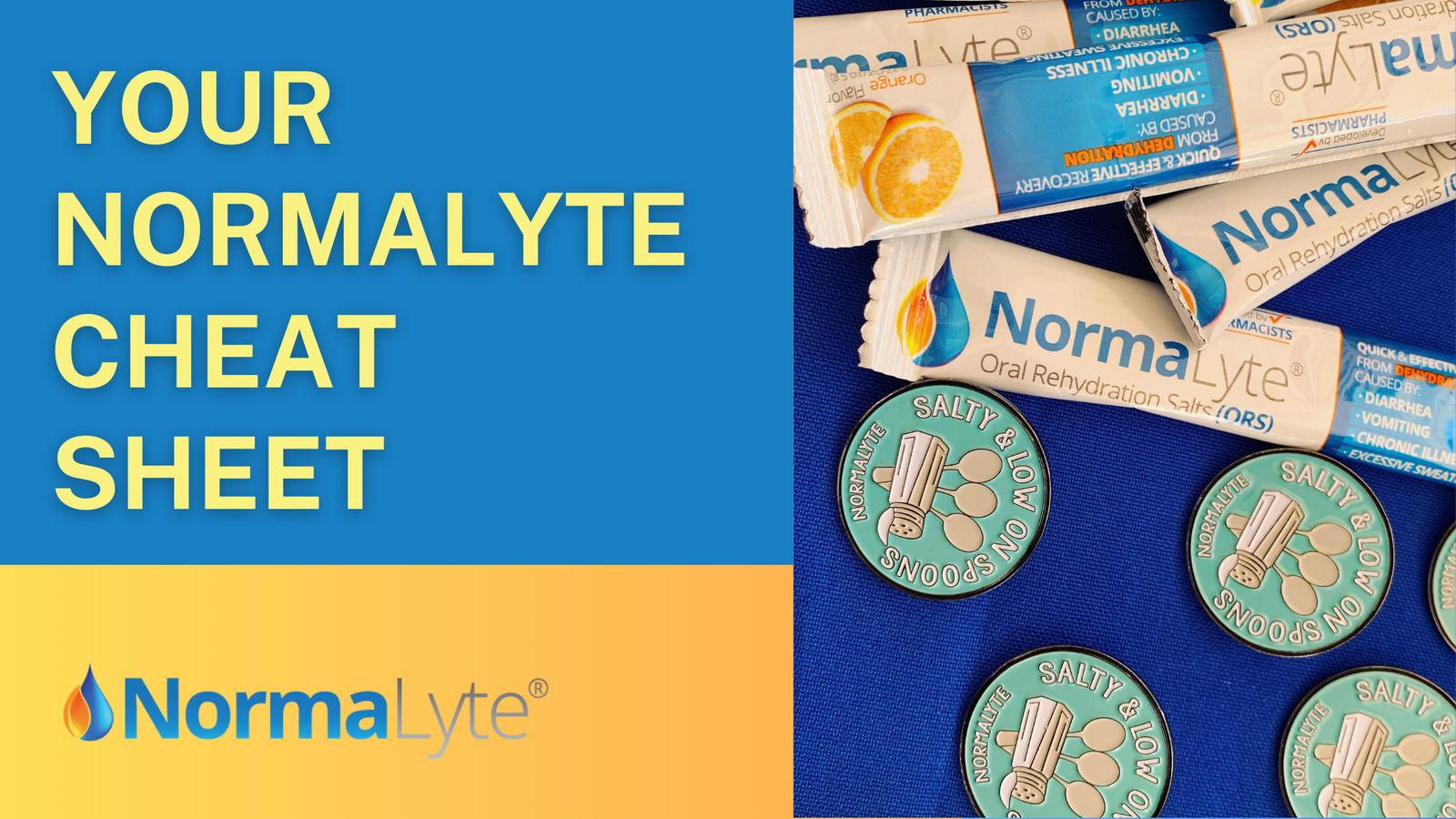 Your Ultimate NormaLyte Cheat Sheet | NormaLyte ORS Electrolytes for POTS Hydration