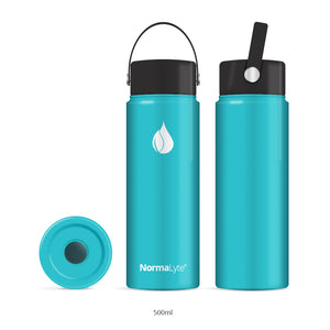 NormaLyte Water Bottle - Stainless Steel and Vacuum Insulated (20 oz)