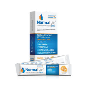 Orange Flavor NormaLyte Oral Rehydration Salts