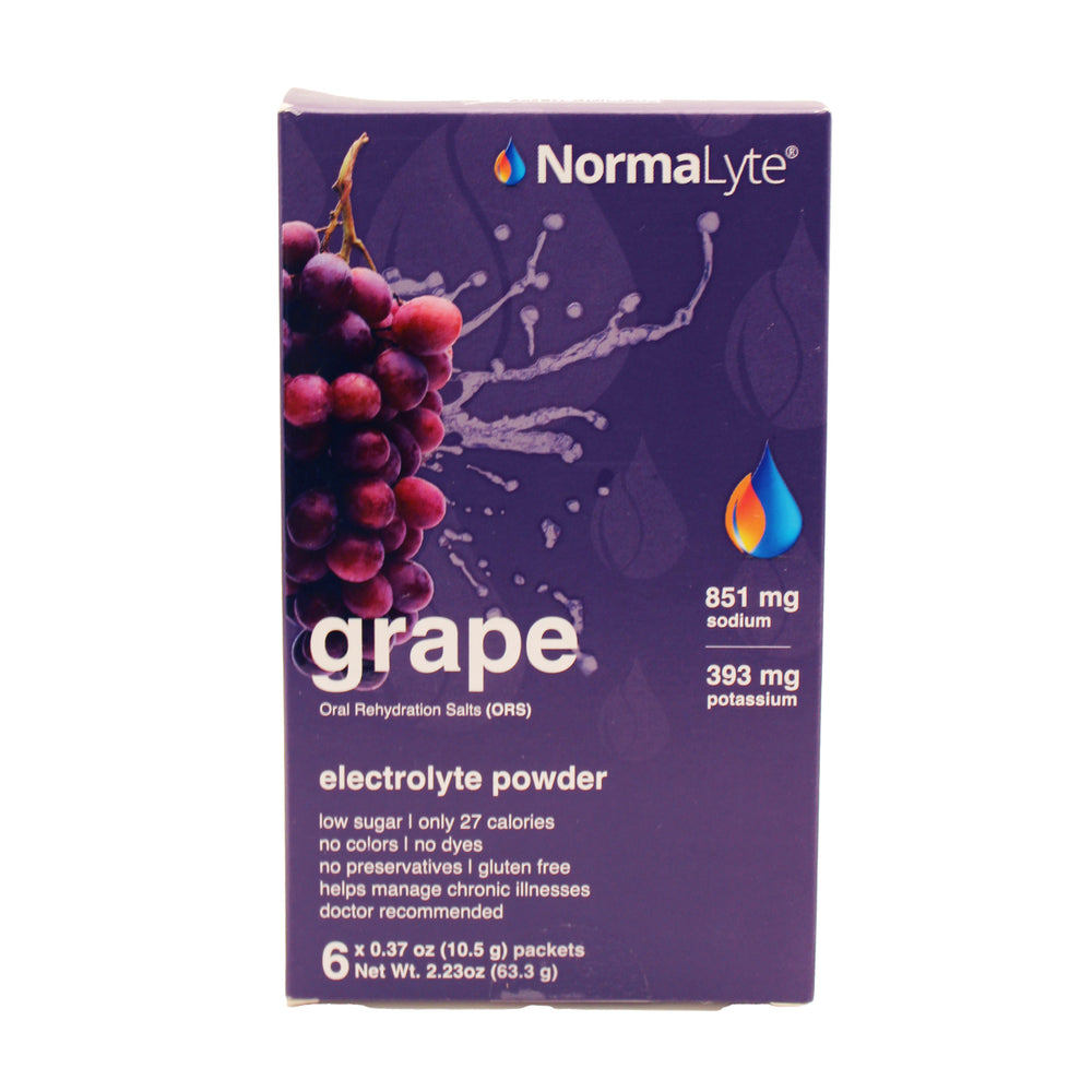 NormaLyte Grape - 6 Stick Box - FSA/HSA Eligible Item