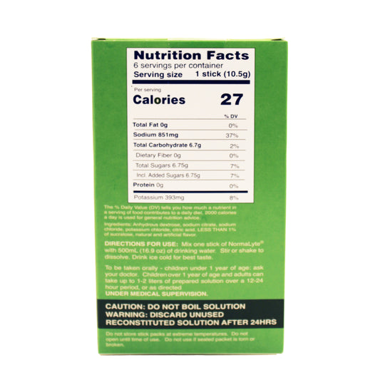 NormaLyte Apple  - 6 Stick Box -  FSA/HSA Eligible Item