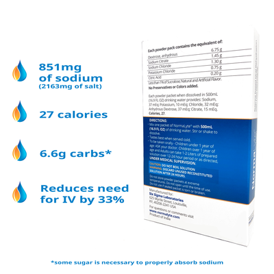 NormaLyte ORS Oral Rehydration Salt Electrolyte for POTS