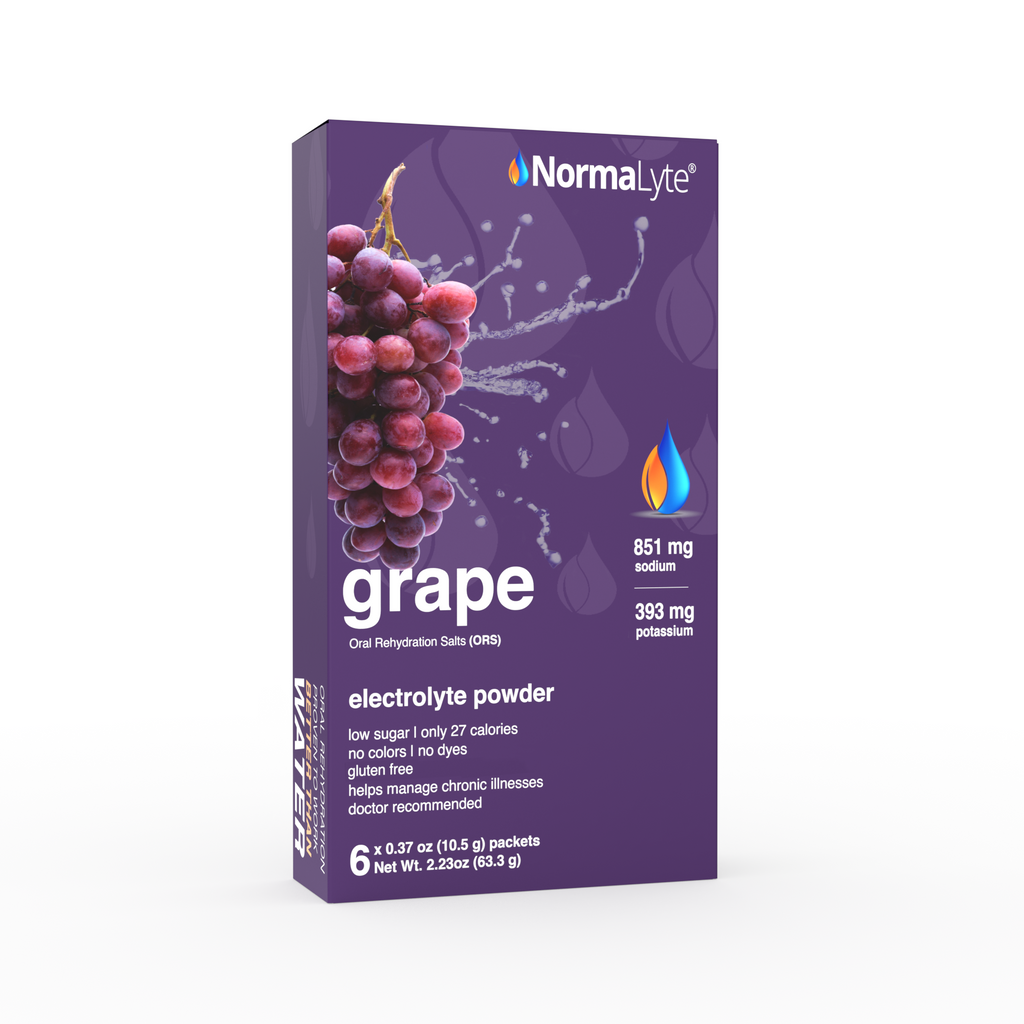 NormaLyte Grape - 6 Stick Box - FSA/HSA Eligible Item