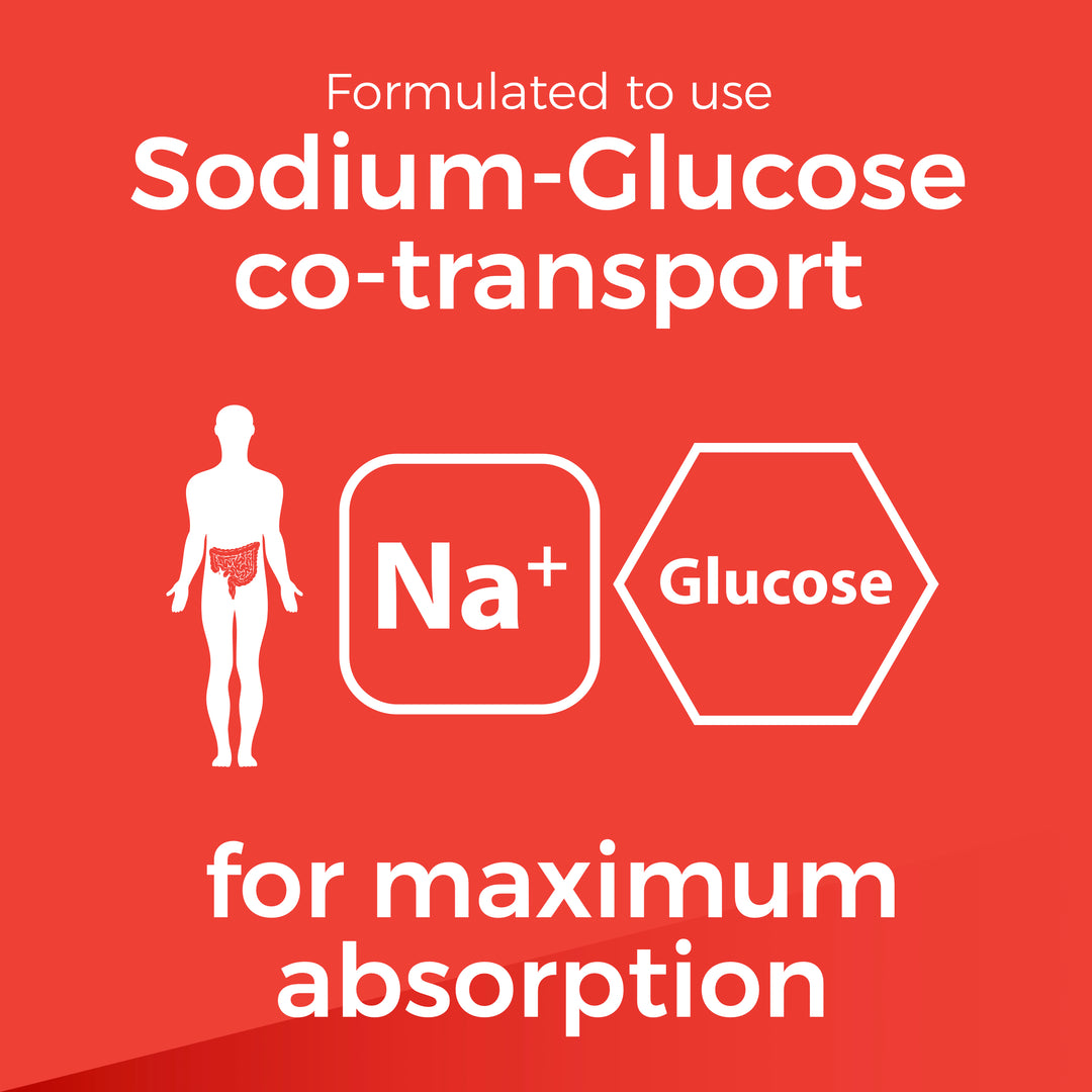 NormaLyte is specially formulated to utilize the Sodium/Glucose Co-Transport system in the body. 