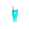 NormaLyte 30oz Tumbler - Stainless Steel and Vacuum Insulated w/ Two Metal Straws Included