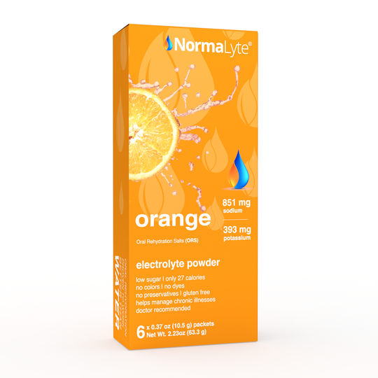 NormaLyte Orange - 6 Stick Box - HSA/FSA Eligible Item