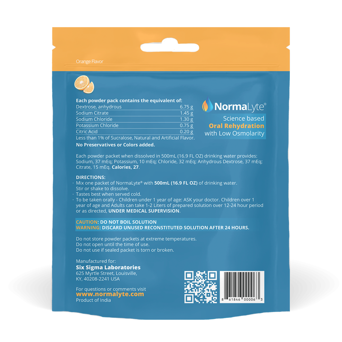 NormaLyte Orange (Oral Rehydration Salts) - Electrolytes, NormaLyte Pack, best drinks for pots patients, supplements for pots syndrome, electrolyte supplement drink mix for pots, normalyte, normalyte drink mix, orange normalyte, supplements for dysautonomia, electrolyte supplement drink mix for dysautonomia