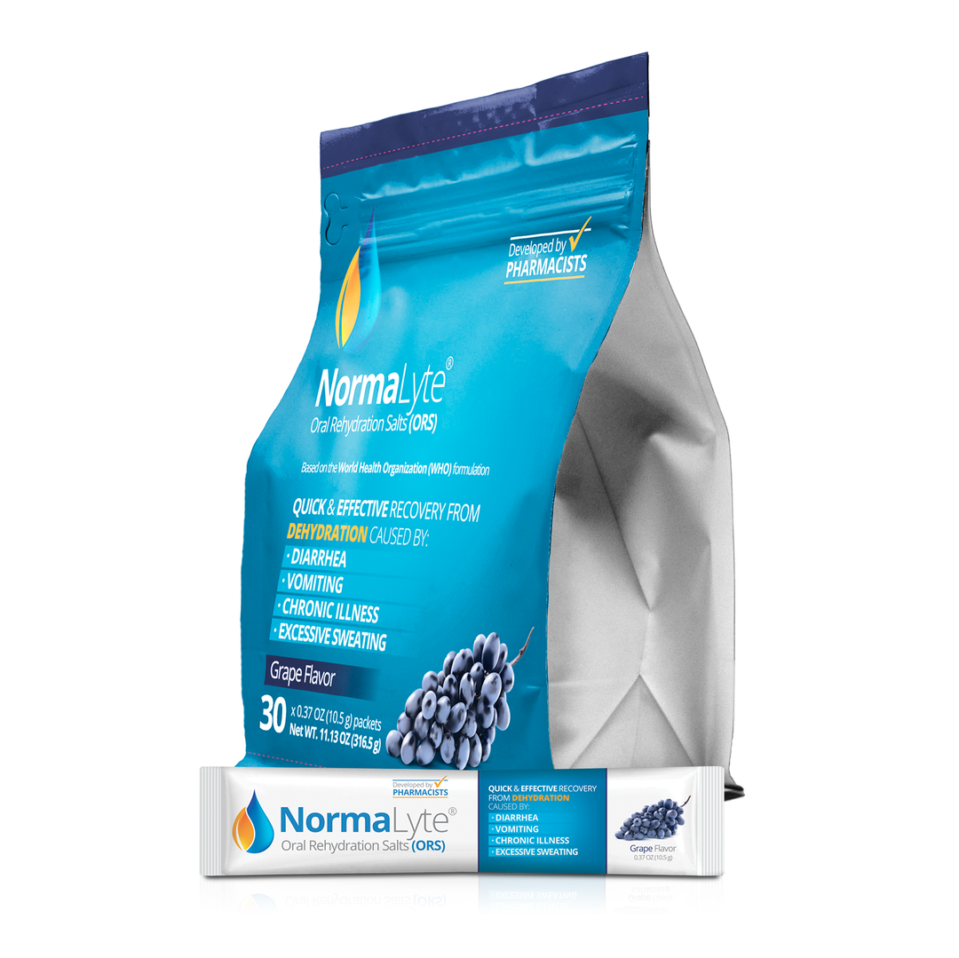 NormaLyte Grape (Oral Rehydration Salts) - Electrolytes, NormaLyte Pack, best drinks for pots patients, supplements for pots syndrome, electrolyte supplement drink mix for pots, normalyte, normalyte drink mix, grape normalyte, supplements for dysautonomia, electrolyte supplement drink mix for dysautonomia