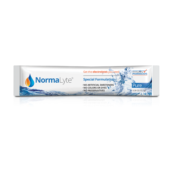 NormaLyte PURE (Oral Rehydration Salts) - Electrolytes, NormaLyte Pack, best drinks for pots patients, supplements for pots syndrome, electrolyte supplement drink mix for pots, normalyte, normalyte drink mix, pure normalyte, supplements for dysautonomia, electrolyte supplement drink mix for dysautonomia